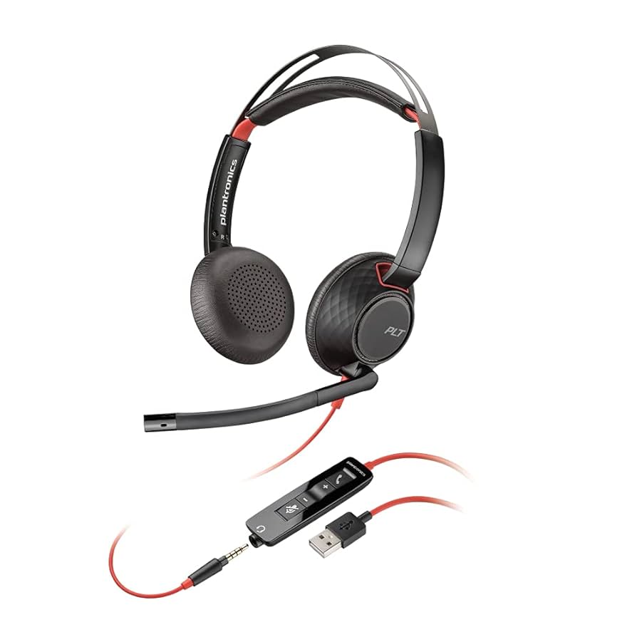 ヘッドホン Plantronics Blackwire520 Amazon.co.jp: Poly(旧モデル) 有線ヘッドセット BlackWire 5220
